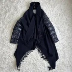 モンクレール ウール×ナイロン MANTELLA 17年 S ポンチョ ダウン MONCLER】【ハンガリー製】【アウター】モンクレール『CAMELINE