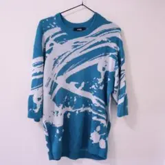 AZUL BY MOUSSY デザイン ニットセーター メンズ レディースのサムネイル