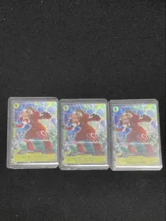 モンキー・D・ルフィ　SR パラレル　ST29-012 3枚セット