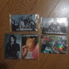 LE SSERAFIM トレーディングカード 5枚セット