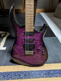 FERNANDES エレキギター 本体 パープル フェルナンデス パープル