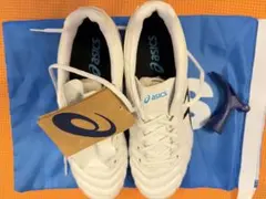 asics サッカースパイク 取替式 ホワイト ブラックのサムネイル