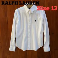 Ralph Lauren レディース 長袖シャツ スリムフィット 13号