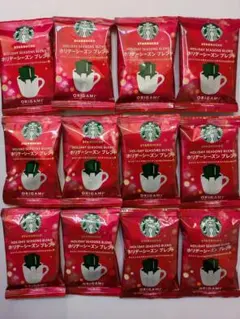 スターバックス　オリガミ　ホリデーシーズンブレンド　コーヒー　12袋のサムネイル