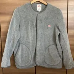 DANTONダントン・フリースノーカラージャケットカーディガン36・Bshop