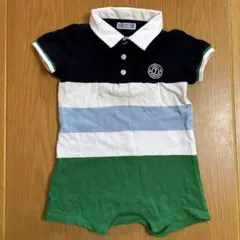 【値下げ】jacadi ポロシャツスタイルロンパース