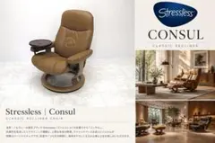 エコーネス ストレスレス「コンサル M」リクライニングチェア パーソナルチェア