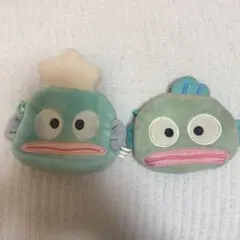 サンリオ ハンギョドン ぬいぐるみ ポーチ 2個セット