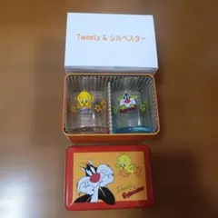 新品未使用非売品　Tweety & Sylvester グラスセット