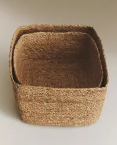 ZARA Home レクタングル バスケット