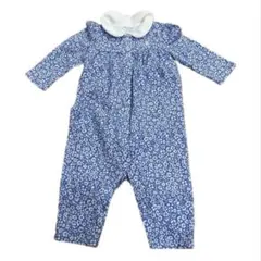 未使用ラルフローレンRalph Lauren 花柄ロンパー 6M(70cm相当)