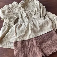 プティマイン　くすみカラー　セットアップ　80