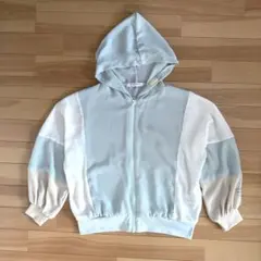 VIVIAN BLUE ジップアップパーカー 140cmのサムネイル