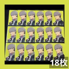 FiFS ペルソナ4 ポップアップ 特典 オリジナルカード 主人公 P4 18枚 FiFS ペルソナPOP-UP 30thコラボ 購入特典カード P4主人公 - メルカリ