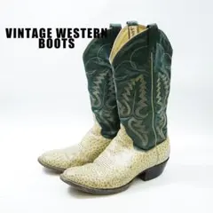 美品⭐️ADAM'S BOOTS□ウエスタンブーツ✨カウボーイ 刺繍 メキシコ製