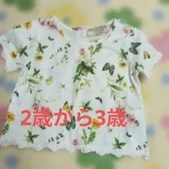 LC Waikiki 花柄 半袖Tシャツ 2-3歳