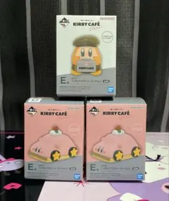 一番くじ　カービィカフェ　E賞　フィギュアマグネットコレクション　3個セット