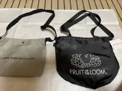 フルーツオブザルーム巾着(新品未使用) サコッシュ セット売り！のサムネイル