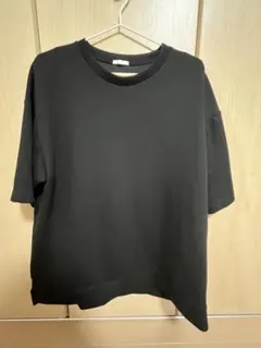 GU オーバーサイズ Tシャツ ブラック