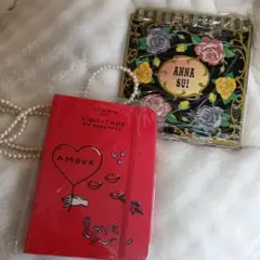 L'Occitane 可愛いメモ帳ノート♡アナスイメモ帳２点セット♡