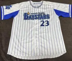 横浜DeNAベイスターズ ホームユニフォーム Lサイズ 松尾 直筆サイン入り