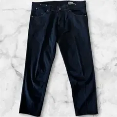 PT TORINO／PTトリノ／ブラックデニムパンツ／レゲエ／33インチ
