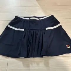 FILA ネイビー プリーツスカート