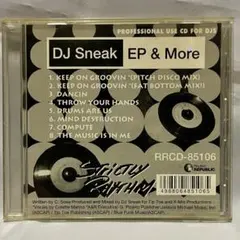 CD DJ Sneak – EP & More RRCD-85106
