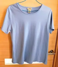 L.L.Bean レディース 半袖Tシャツ ライトブルーのサムネイル