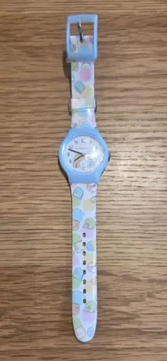 キャラクター柄 アナログ腕時計 ブルー
