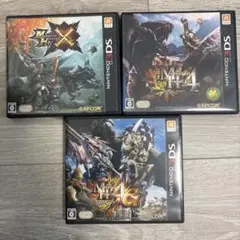 3DS モンスターハンター 3点セット