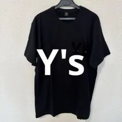 Y's ブラック Tシャツ ウサギプリント男性可のサムネイル