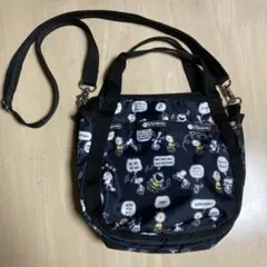 スヌーピー ショルダーバッグ　レスポ