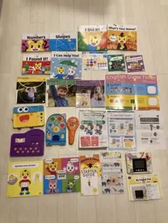 こどもちゃれんじほっぷ・すてっぷ English テキスト、おもちゃ、DVDなど