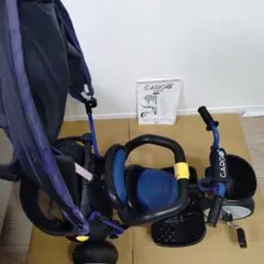 ides CARGO+ アイデス　カーゴ　プラス　ネイビー三輪車 日よけ付き ides CARGO+ アイデス カーゴ プラス ネイビー三輪車 日よけ付き