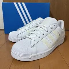 アディダス オリジナルス　スーパースター　 天然皮革　24.5cm
