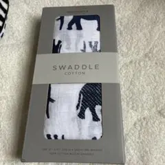 【新品未使用】NEWCASTLE スワドルコットン ゾウ柄 120×120
