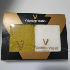 新品 Valentino Vasari タオルハンカチ 2枚セット ITALYのサムネイル