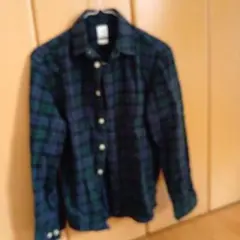 H&M メンズ ネルシャツ チェック柄 長袖
