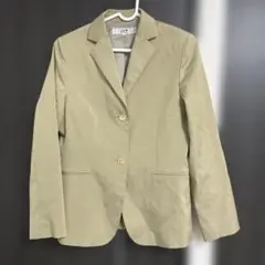 23 区ベージュ シングルボタンジャケット 34