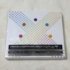 GENERATIONS 「X」CD+DVD 初回生産限定版10周年アルバム