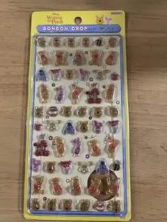 くまのプーさん　 ボンボンドロップシールMINI ディズニー　サンスター文具