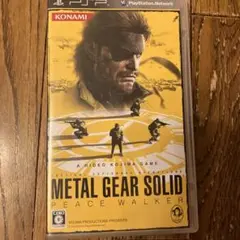 PSP METAL GEAR SOLID PEACE WALKER
