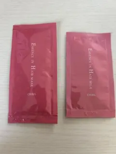【試供品】ORbis エッセンスインヘアマスク・ミルクセット