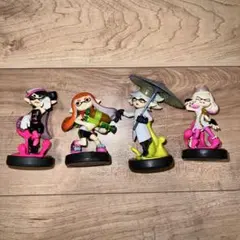 スプラトゥーンのキャラクター amiibo 4体セット