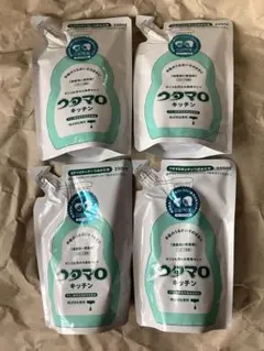 ウタマロ キッチン 250ml 4個セット　詰め替え　液体洗剤のサムネイル