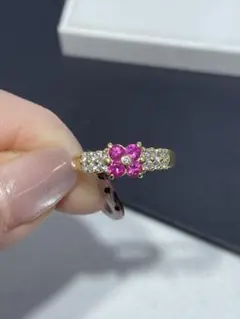 ピンクハートリング＆ピアス ＆ペンダントヘッド - メルカリ