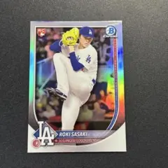 RED LOGO 佐々木朗希 2025 Bowman Chrome リフラクター