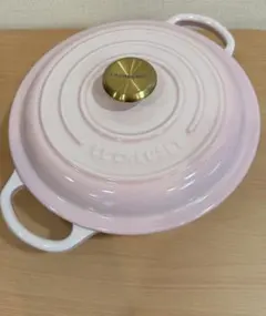 ルクルーゼ ココット マルミット シフォンピンク22 - メルカリ