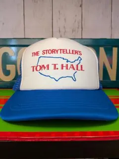 ヴィンテージ トラッカーキャップ 80s TOM T. HALL デッドストック